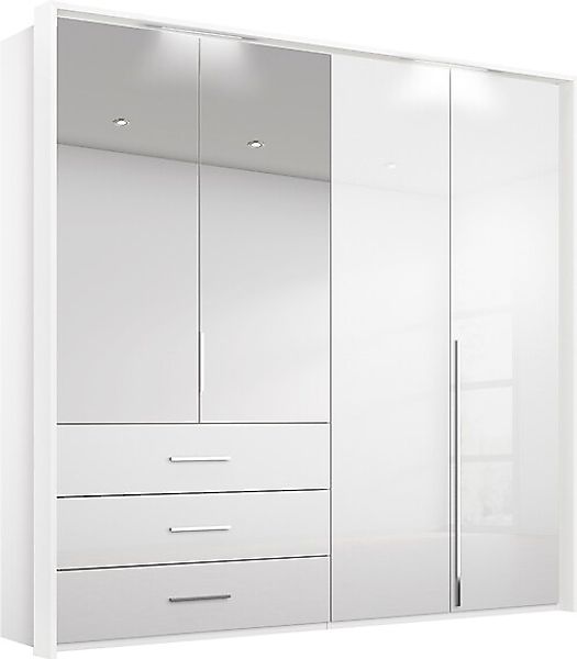 rauch Drehtürenschrank "Montclar" Passepartout optional mit Beleuchtung, in günstig online kaufen