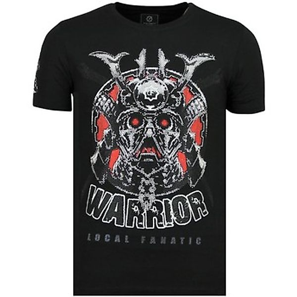 Local Fanatic  T-Shirt Savage Samurai Rhinestones Z günstig online kaufen