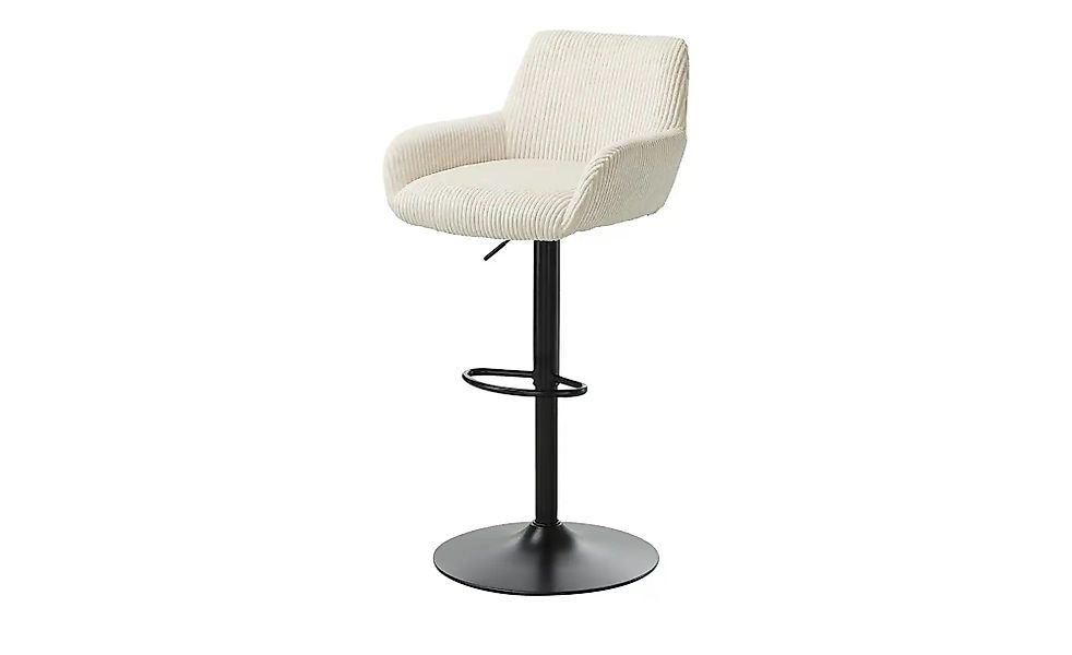 smart Barhocker aus Cord Bastian ¦ beige ¦ Maße (cm): B: 57 H: 112 T: 55.0 günstig online kaufen
