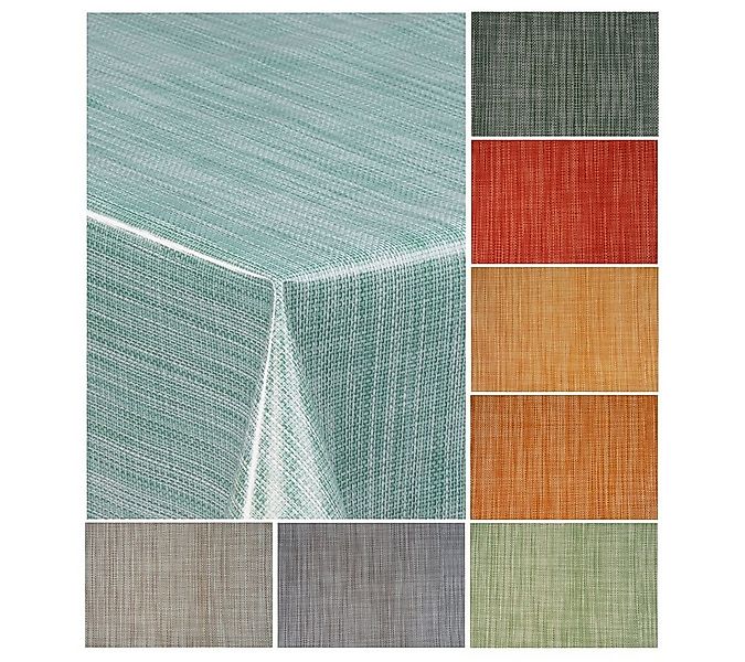 laro Tischdecke Wachstuch-Tischdecke Wachstischdecke Gartentischdecke Leine günstig online kaufen