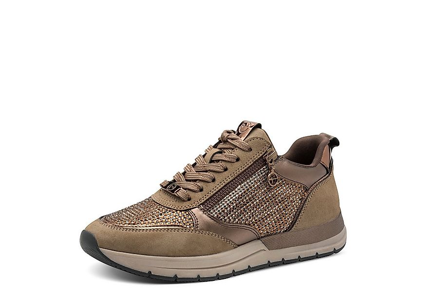 Tamaris Plateausneaker, Freizeitschuh, Halbschuh, Schnürschuh in veganer Ve günstig online kaufen