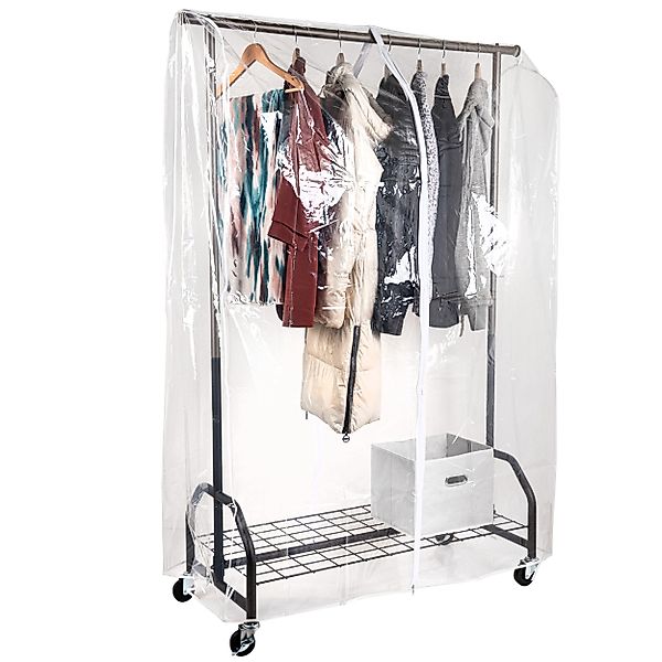 ONVAYA Kleiderständer mit Abdeckung, Traglast 100kg, günstig online kaufen