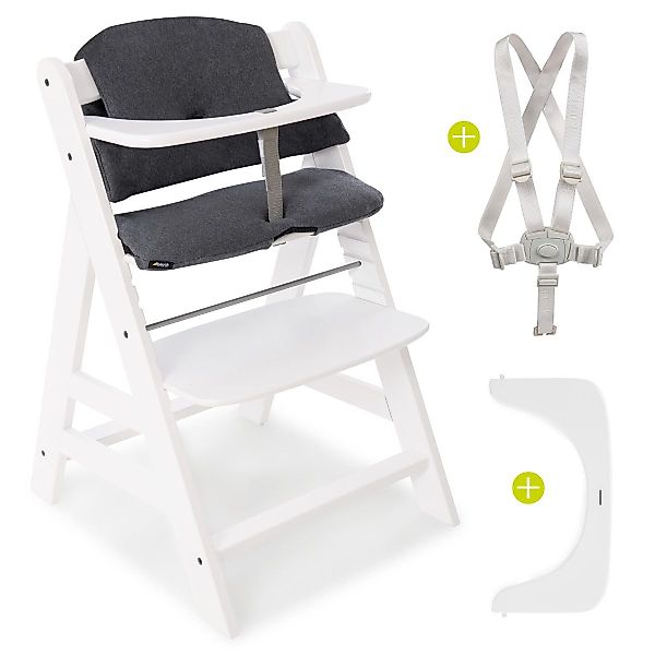Hauck Hochstuhl Alpha Plus White, Mitwachsender günstig online kaufen