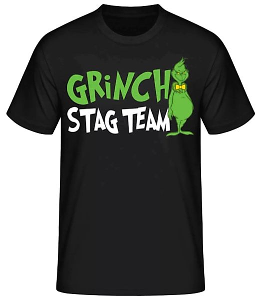 Grinch Stag Team · Männer Basic T-Shirt günstig online kaufen
