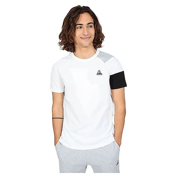 Le Coq Sportif Bat N°1 Kurzärmeliges T-shirt XS New Optical White / Grey Ch günstig online kaufen