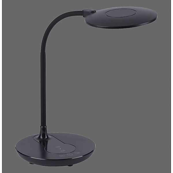 Just Light. LED-Tischleuchte Astrid Schwarz 24 x 53,5 cm günstig online kaufen