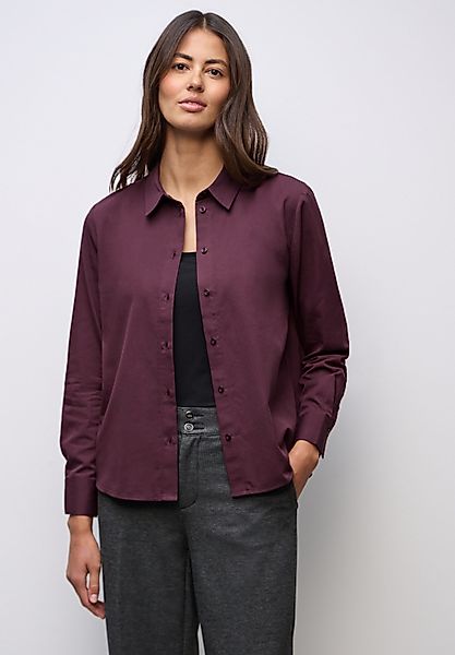 STREET ONE Langarmbluse aus reiner Baumwolle günstig online kaufen