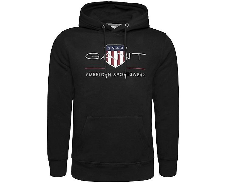 Gant Kapuzenpullover Reg Archive Shield Herren Hoodie, Pullover, Sweatshirt günstig online kaufen