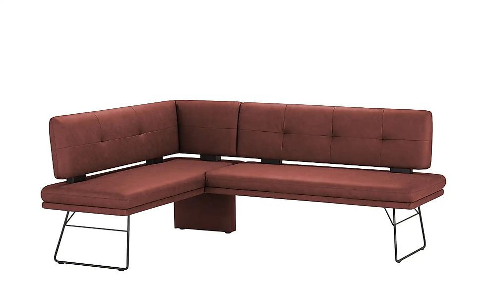 Eckbank  Step Two ¦ rot ¦ Maße (cm): H: 91 Bänke > Eckbänke - Höffner günstig online kaufen