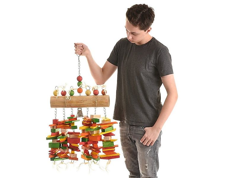 Happy Bird Tier-Intelligenzspielzeug Papageienspielzeug Jumbo-Bamboo XXL, G günstig online kaufen