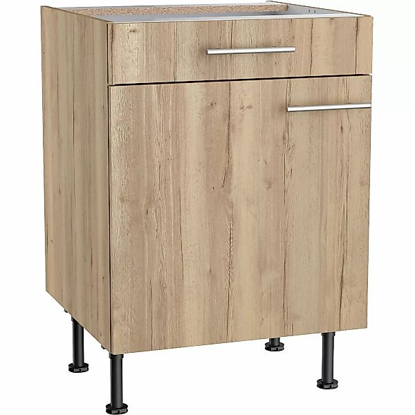 Optifit Unterschrank Erik290 60 cm x 87 cm x 58,4 cm Wildeiche günstig online kaufen