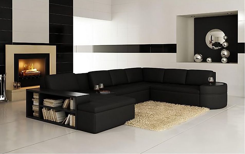 JVmoebel Ecksofa Modern Ecksofa Couch Polster Leder Design Sofa Garnitur Wo günstig online kaufen