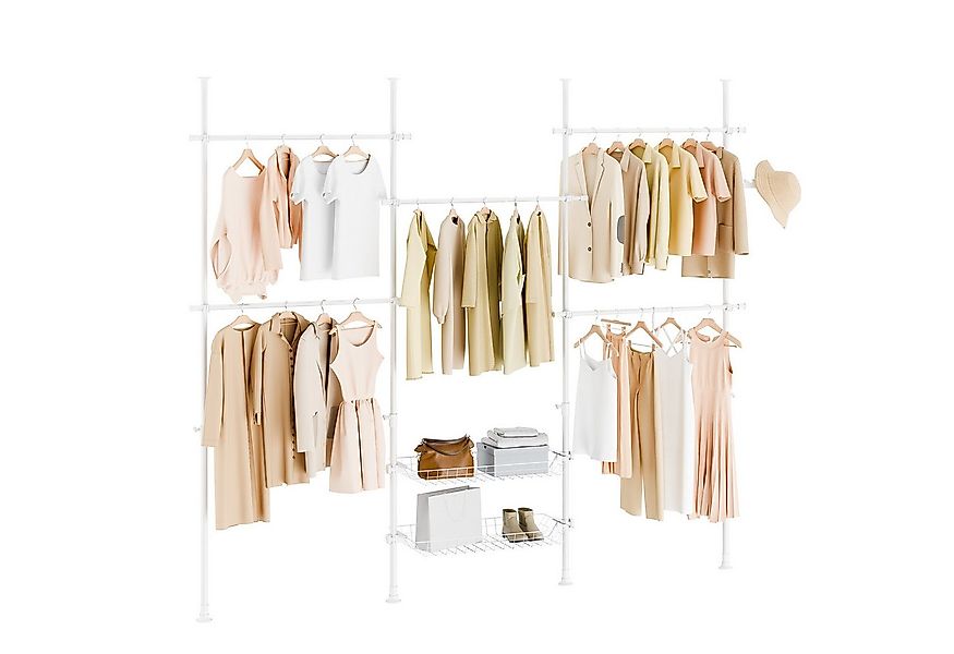 SoBuy Kleiderständer KLS04, Garderobenständer Kleiderschrank, verstellbares günstig online kaufen