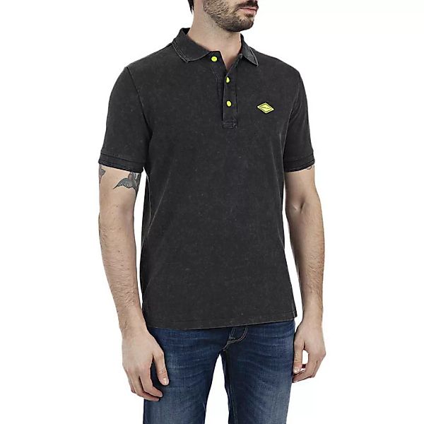 Replay Kurzarm Polo Shirt XL Charcoal günstig online kaufen