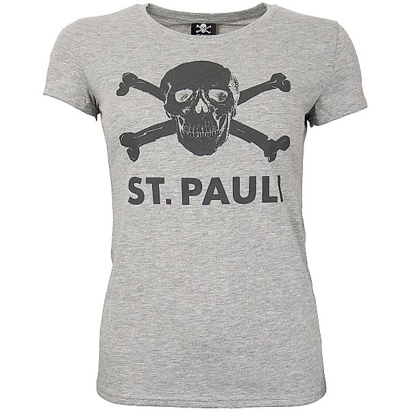 FC St. Pauli T-Shirt Totenkopf taillierter günstig online kaufen