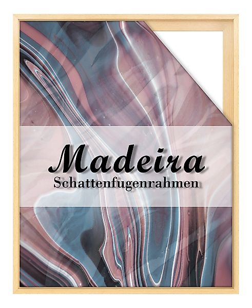 Einzelrahmen Schattenfugenrahmen Madeira, (1 Stück), 70x105 günstig online kaufen