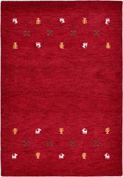 THEKO Wollteppich "Gabbeh Motiv, Handweb Teppich, Tiermotiv, reine Wolle, h günstig online kaufen