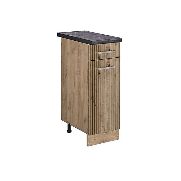 Vicco Küchenunterschrank R-Line Artisan-Eiche/Goldkraft Eiche 30 cm AP Anth günstig online kaufen