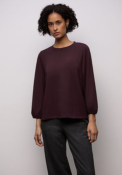 STREET ONE 3/4-Arm-Shirt aus softem Materialmix günstig online kaufen