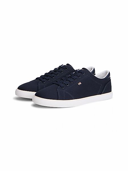 Tommy Hilfiger Plateausneaker "TH LOW PROFILE VULC CANVAS" Halbschuh, Schnü günstig online kaufen