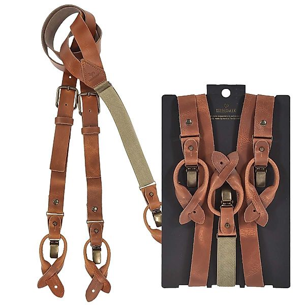 Sir Redman Hosenträger Leather Holländer Y-Form günstig online kaufen