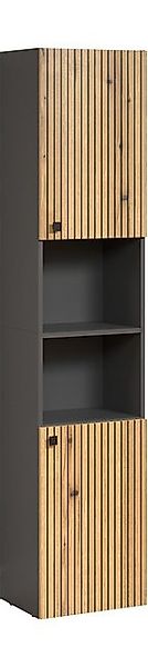 welltime Hochschrank Amrum (1-St) Breite 40cm, geräumiger Hochschrank Eiche günstig online kaufen