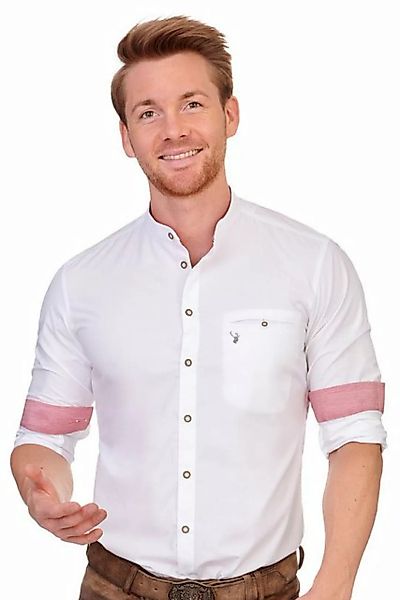 Spieth & Wensky Trachtenhemd Trachtenhemd - PHILON - weiß/rot günstig online kaufen