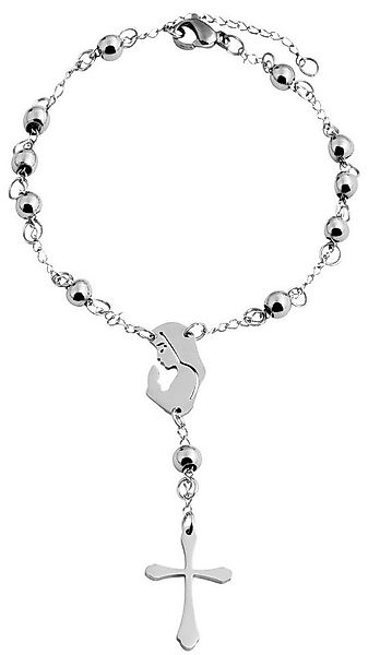 AKZENT Armband Rosianne Edelstahl silber wasserfest günstig online kaufen