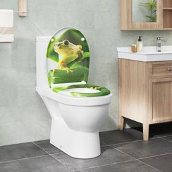 EUGAD WC-Sitz (1-St), Toilettendeckel mit Absenkautomatik günstig online kaufen