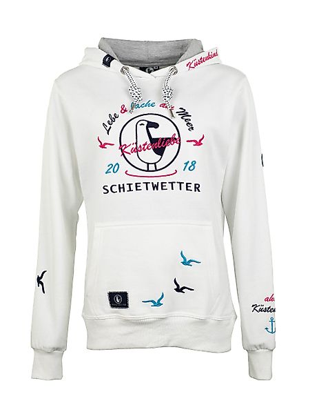 Schietwetter Kapuzenpullover Damen Hoodie Finja Flüstertüte günstig online kaufen