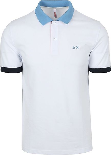 Sun68 Poloshirt Color Way Weiß - Größe XL günstig online kaufen