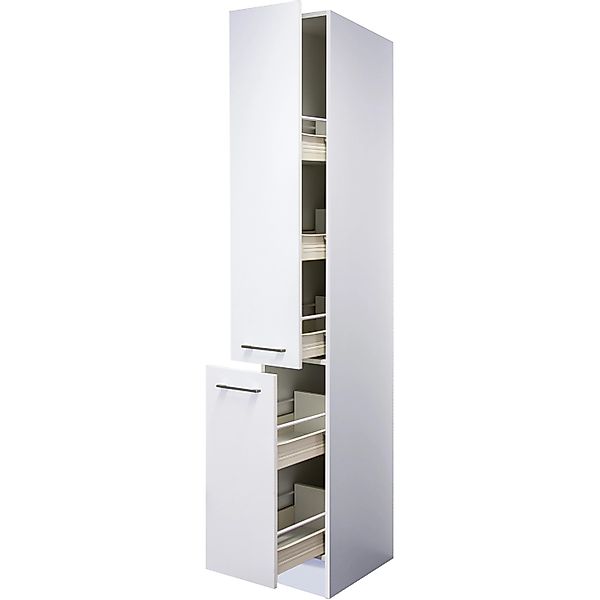 Flex-Well Apothekerschrank Kopenhagen (B x H x T) 30 x 200 x 57 cm, mit 5 A günstig online kaufen