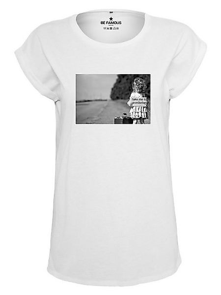 Be Famous Print-Shirt Classic Roll Up Wonderpho (1-tlg) günstig online kaufen