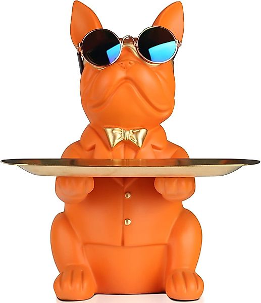 Coonoor Dekoschale Bulldogge Deko Skulpturen, Schlüsselbrett günstig online kaufen