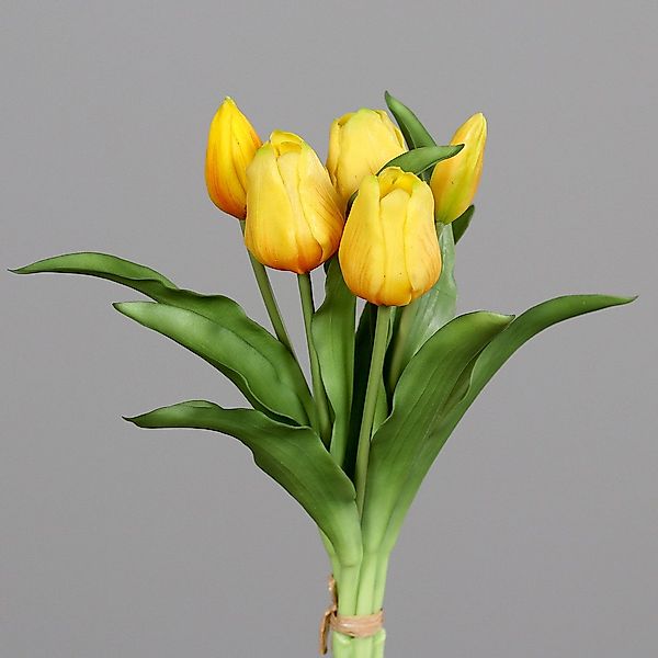 Kunstblume Tulpenbund Nature Real Touch 32x20cm günstig online kaufen