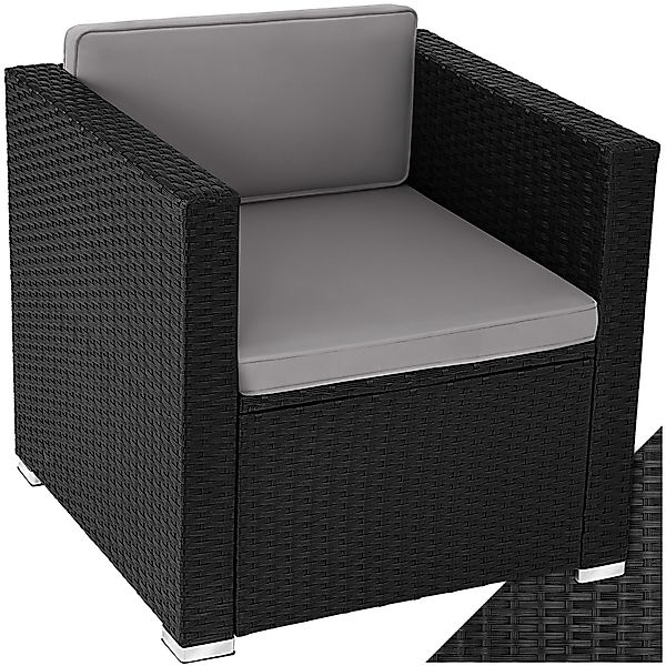 tectake Rattanstuhl Rattansessel (Set, 1 St), günstig online kaufen