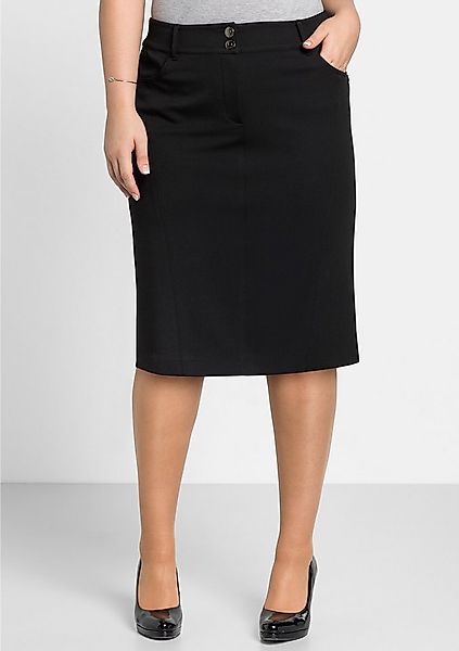 Sheego A-Linien-Rock Bleistiftrock . günstig online kaufen
