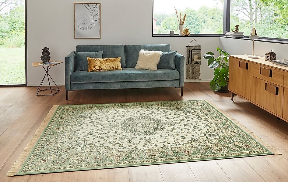 HANSE Home Teppich Antik Nain, rechteckig, Höhe: 5 mm, Orientalisch mit Fra günstig online kaufen