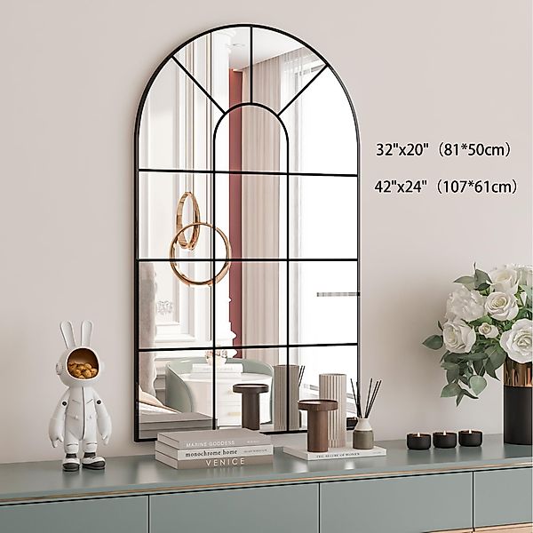 CASSILANDO Dekospiegel Bogen Fenster Dekoration Spiegel, günstig online kaufen