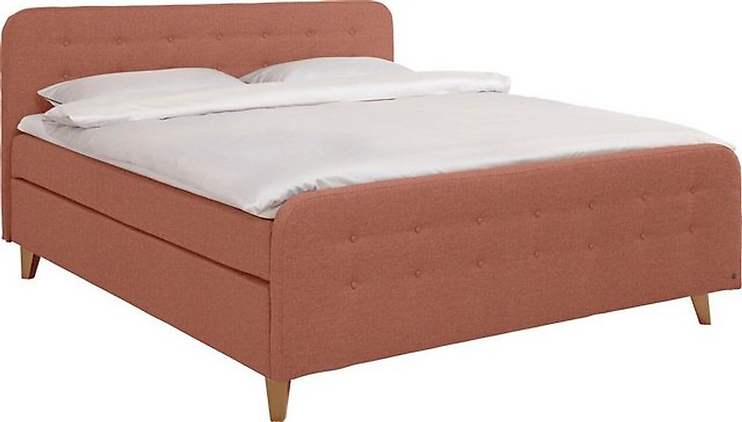 TOM TAILOR HOME Boxspringbett NORDIC BOX, mit Knopfheftung im Kopfteil und günstig online kaufen
