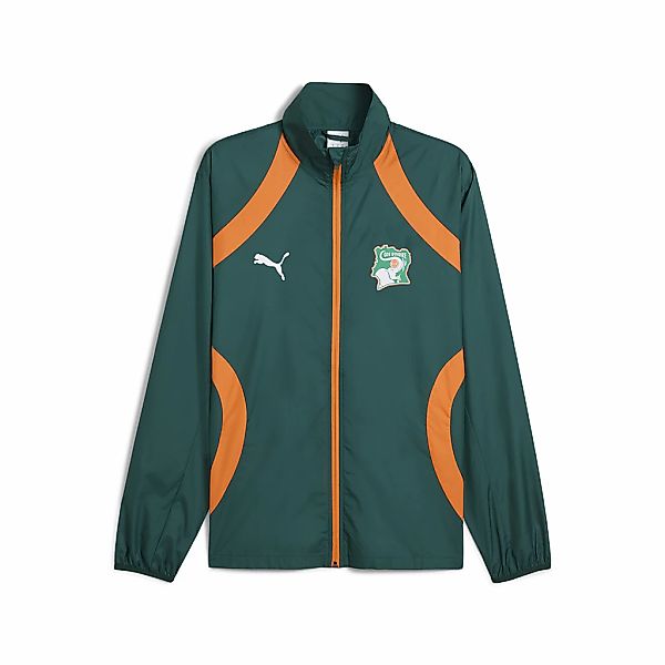 PUMA Trainingsjacke "Elfenbeinküste 2025 Gewebte Aufwärmjacke Herren" günstig online kaufen