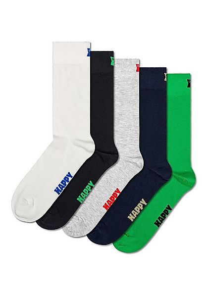 Happy Socks Freizeitsocken Happy Socks Socken SOLID SOCKS P001016 Mehrfarbi günstig online kaufen