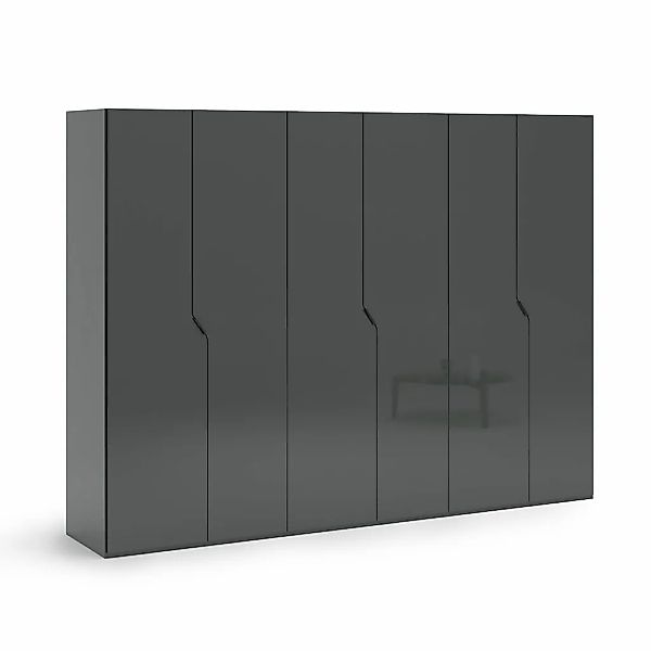 INOSIGN Kleiderschrank "AMETISTA, Drehtürenschrank, designgeformten Fronten günstig online kaufen