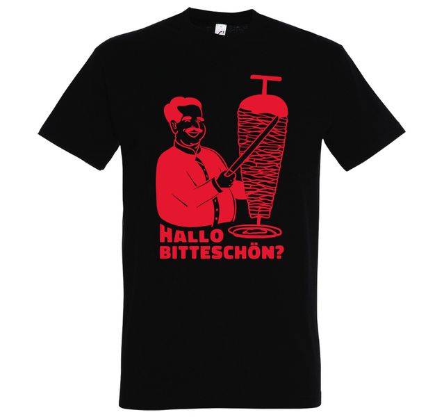 Youth Designz T-Shirt Döner Hallo Bitteschön? günstig online kaufen