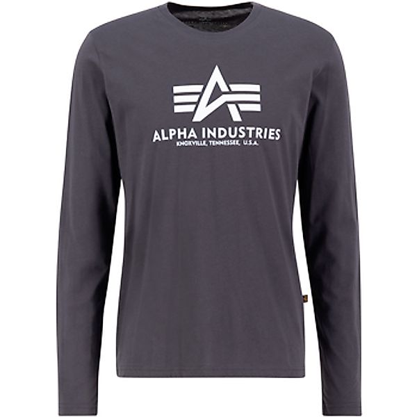 Alpha Industries  Langarmshirt Basic T - Longsleeve - vintage grey günstig online kaufen