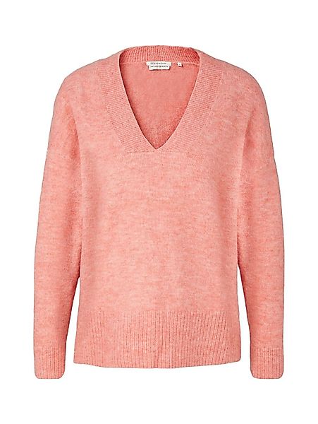TOM TAILOR Denim Strickpullover COSY V-NECK günstig online kaufen