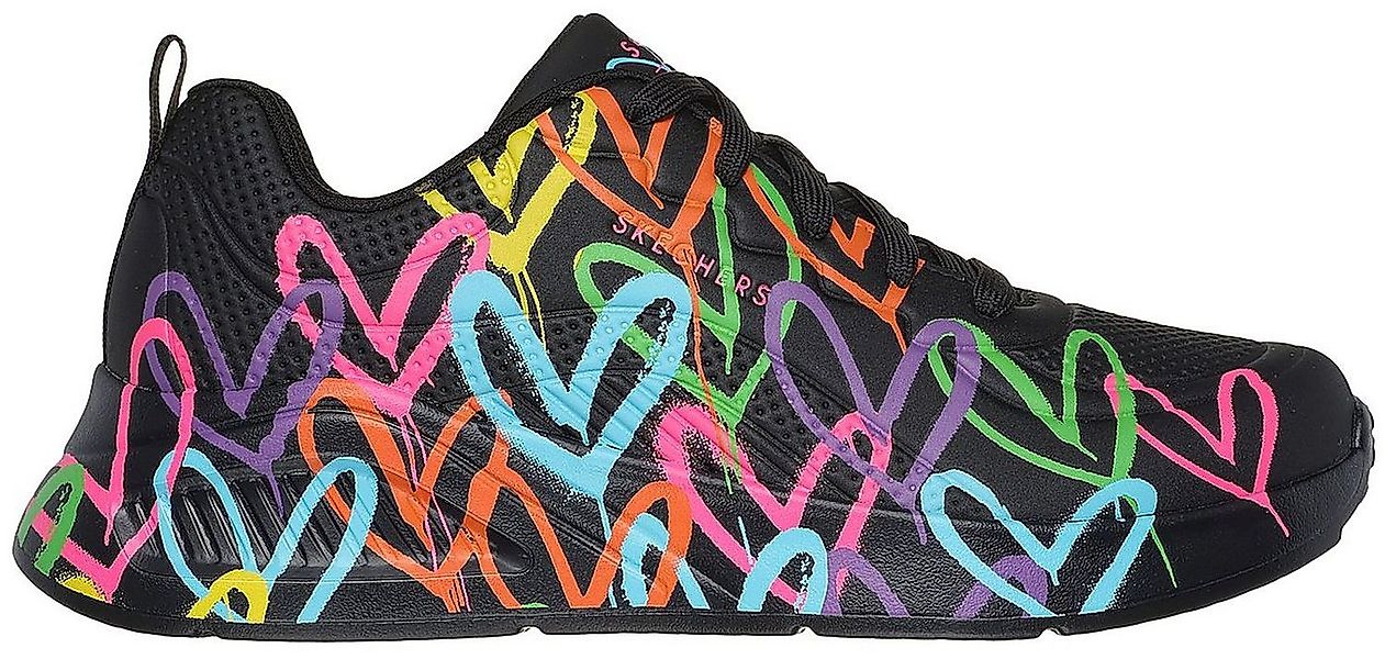 Skechers Skechers Uno Lite Heart Of Hearts Schwarz BKMT Sneaker günstig online kaufen