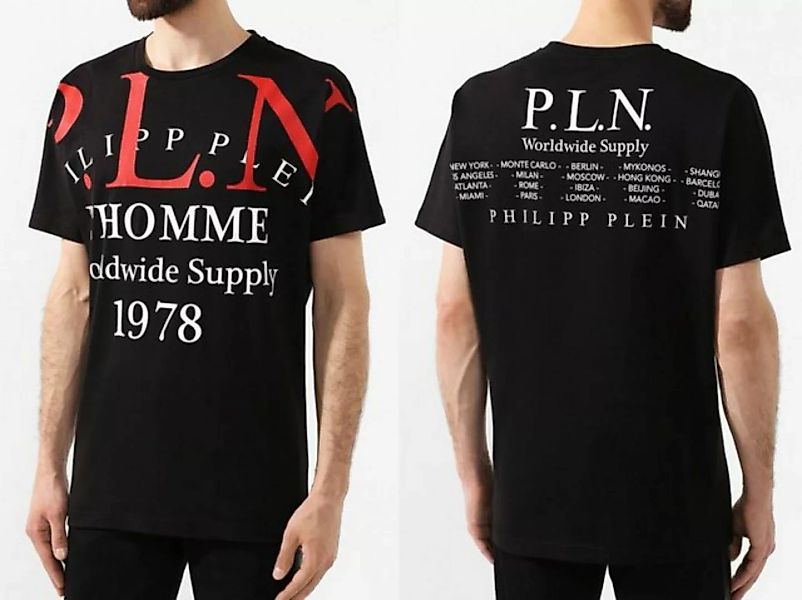 PHILIPP PLEIN T-Shirt Philipp Plein Mens Cult Iconic Cult Gold Cut Shirt Ro günstig online kaufen