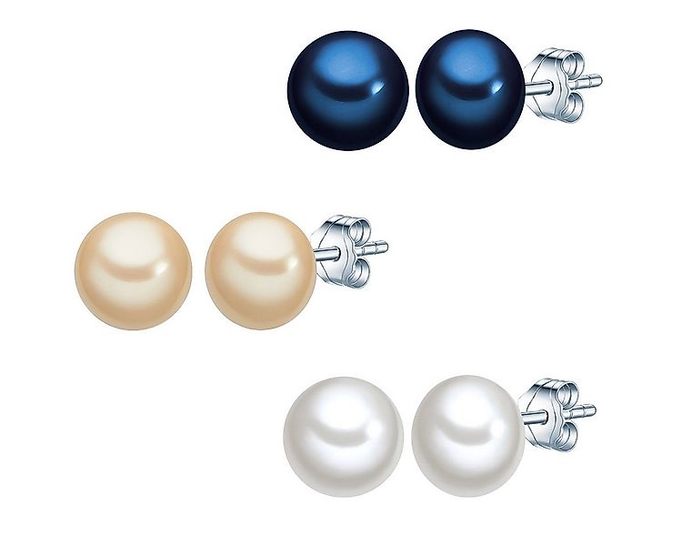 Lulu & Jane Paar Ohrstecker Set: LJ52 (2-tlg), Messing günstig online kaufen