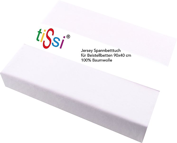tiSsi® Spannbettlaken Jersey Sophie, Jersey, Gummizug: günstig online kaufen